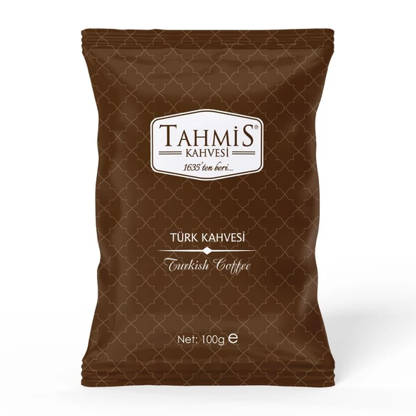Tahmis Tek Paket Türk Kahvesi Orta Kavrulmuş 100 Gr ürün görseli 1