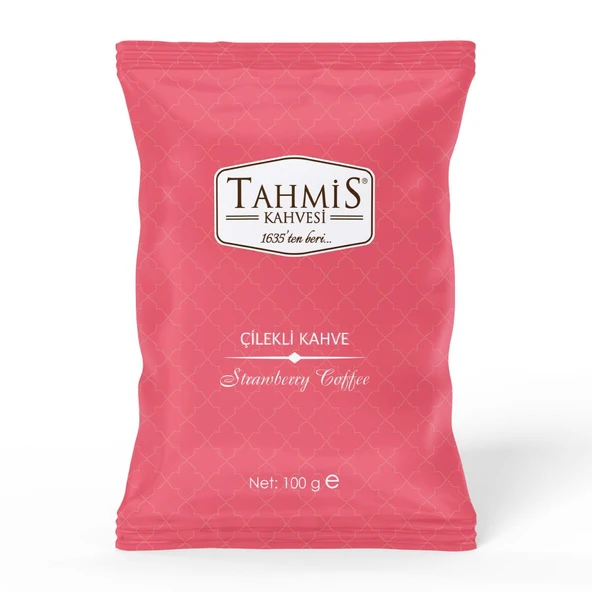 Tahmis Tek Paket Dağ Çilekli Türk Kahvesi 100 Gr ürün görseli 1