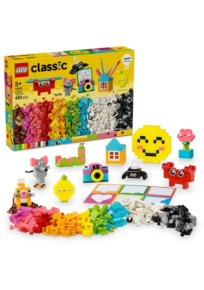 Lego Classic Yaratıcı Mutlu Kutu 11042 Lisanslı Ürün ürün görseli 1