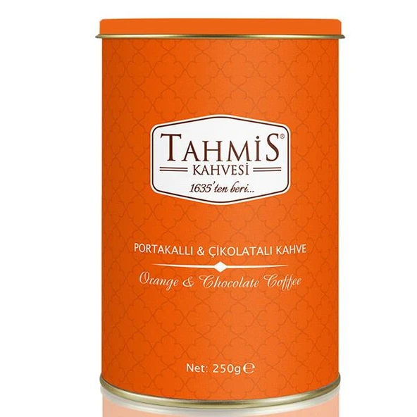 Tahmis Portakallı Çikolatalı Türk Kahvesi 250 Gr ürün görseli 1
