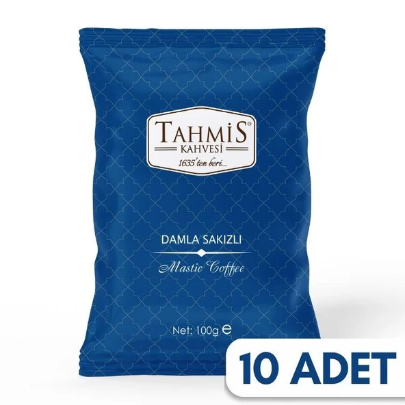 Tahmis 10'lu Damla Sakızlı Türk Kahvesi 100 Gr ürün görseli 1