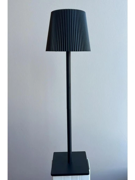 Acar Dekoratif Siyah Masa Lambası - 39 cm ACR-492 ürün görseli 1