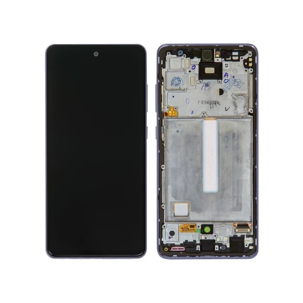 Samsung Uyumlu A525 A52 Lcd Ekran Kasalı Oled Büyük İnç - Siyah ürün görseli 1