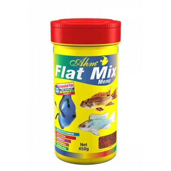 Ahm Flat Mix Menu Balık Yemi 250 ML ürün görseli 1