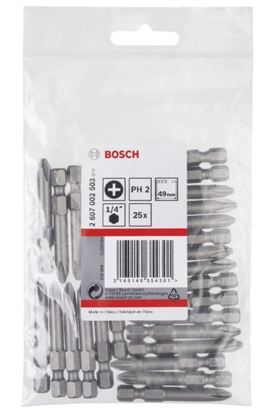 VİDALAMA UCU - EXTRAHARD PH2 49 MM 25'Lİ - Resim 2