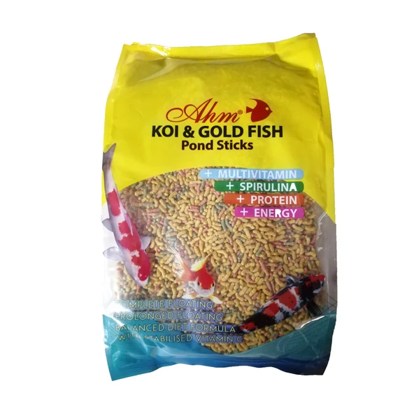 AHM Koi ve Japon Mix Yem 1 Kg ürün görseli 1