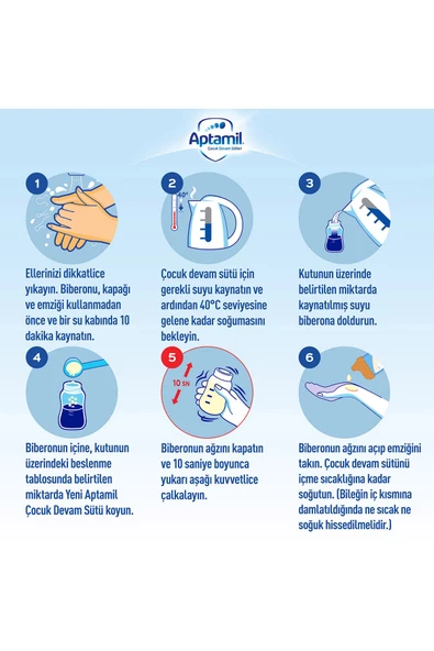 Aptamil Devam Sütü 4 Numara 1200 Gr - Resim 11