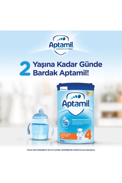 Aptamil Devam Sütü 4 Numara 1200 Gr - Resim 10
