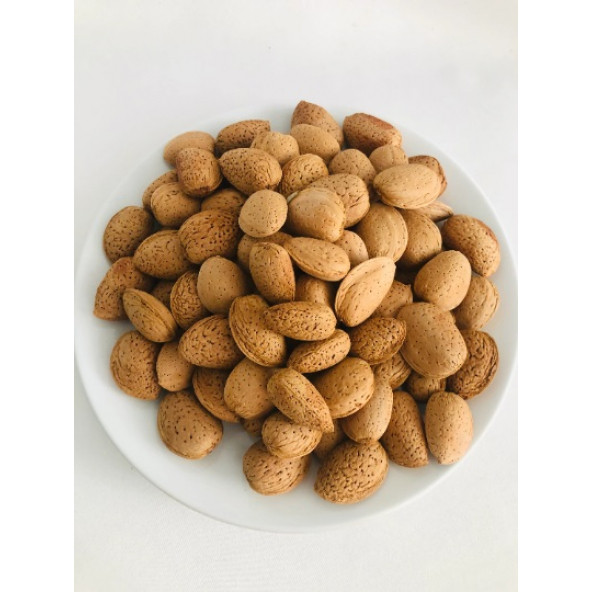 Organic Almond in shell 0,5 kg - Resim 4