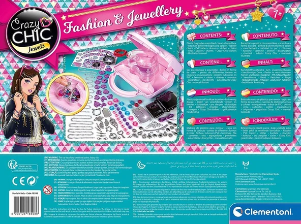 Clementoni Crazy Chic Moda Takılar 18598 - Resim 8