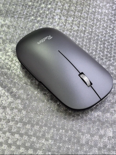 Kablosuz ŞARJLI gri Mouse 2.4 Ghz 1200 Dpi Sessiz Klik RT-10108 ürün görseli 1