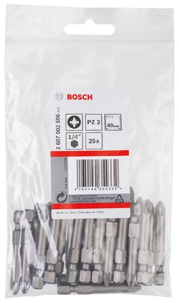 VİDALAMA UCU - EXTRAHARD PZ2 49 MM 25'Lİ - Resim 3