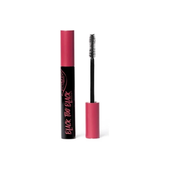 Purobio Black Too Black Mascara Volume Extra 9,9 ml ürün görseli 1