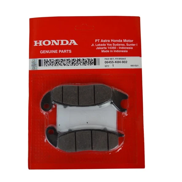 Honda PCX 125 2021-24 Ön Fren Balatası 31917-KOR-V01 ürün görseli 1