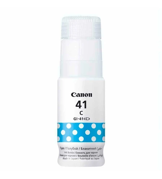 Canon GI-41C (4543C001) Mavi Mürekkep Kartuşu ürün görseli 1