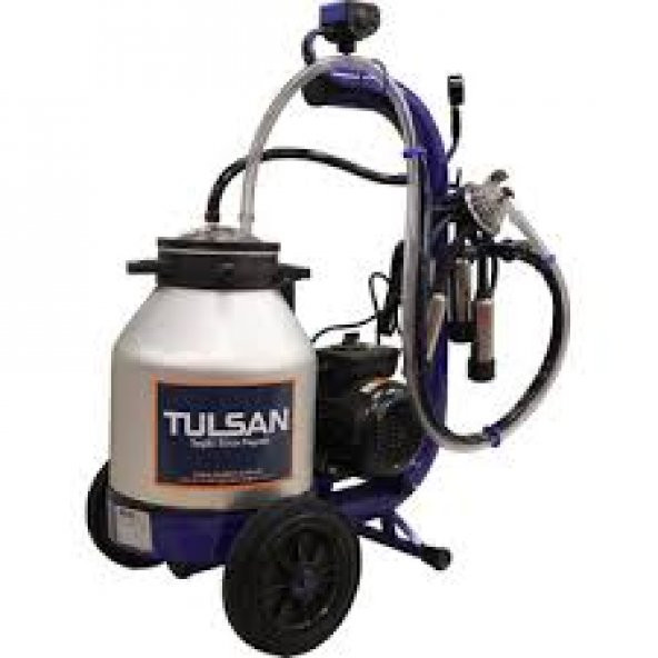 Tulsan Alüminyum Tek Güğüm Tek Sağım Kuru Pompa 30 lt Süt Sağma Makinesi Tulsan Alüminyum Tek Güğüm Tek Sağım Kuru Pompa 30 lt Süt Sağma Makinesi ürün görseli 1