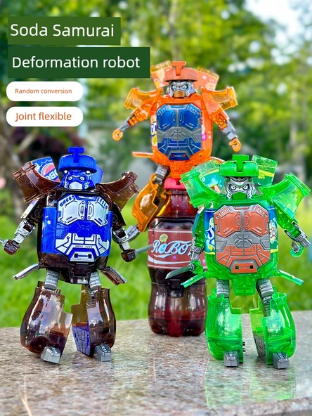 PTTAVM: Turuncu Şişe Soda Robot Dönüşen Oyuncak