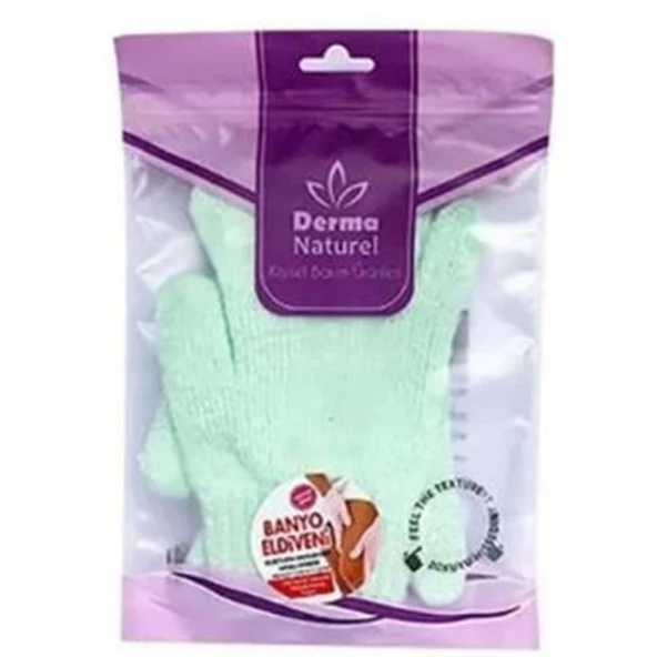 Derma Naturel Parmaklı Banyo Eldiveni MS-23 ürün görseli 1