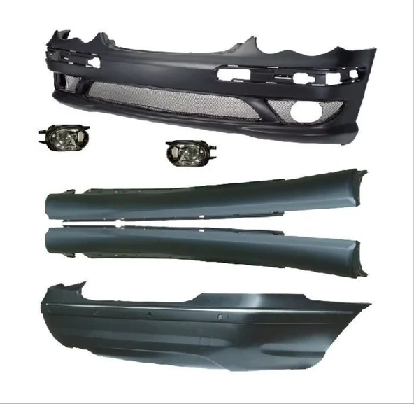 AUTOGP Mercedes w203 amg body kit tampon seti 2003 / 2007 ürün görseli 1