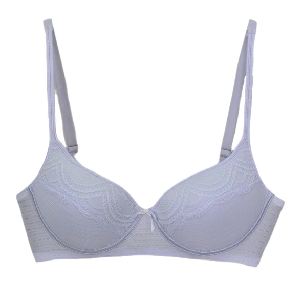 Kadın Silikonlu Toparlayıcı Telli Sütyen C Cup BGL-ST04498 ürün görseli 1