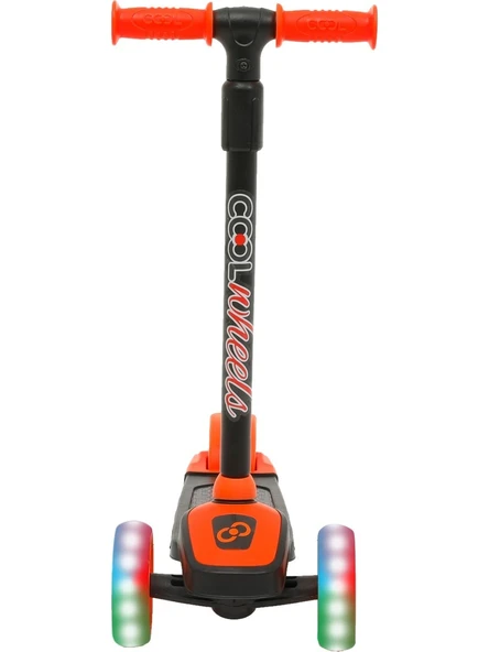 Cool Wheels Twist Led Işıklı 3 Tekerlekli Scooter Turuncu ürün görseli 1