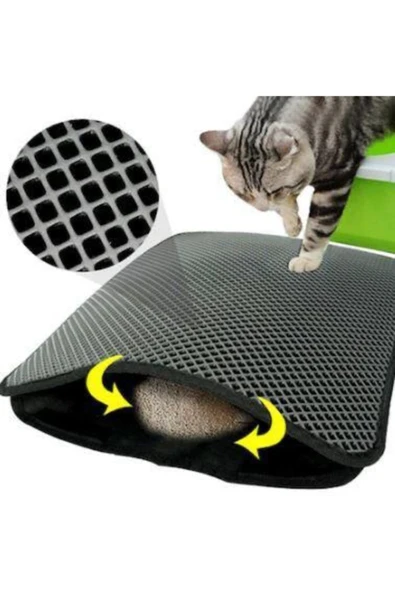 REALİTE GRUP Elekli Kedi Tuvalet Önü Kum Paspası ürün görseli 1