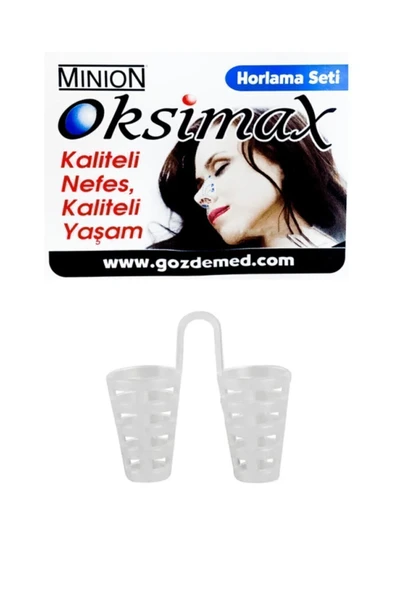 MİNİON Oksimax Horlama Önleyici Burun Aparatı Tekli ürün görseli 1