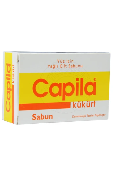 CAPİLA Kükürtlü Ve Akneye Karşı Sabun 90 gr ürün görseli 1