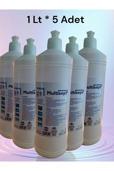 MULTİPLUS Ultrason Ekg Ve Epilasyon Jeli 1000 ml 5 Adet ürün görseli 1