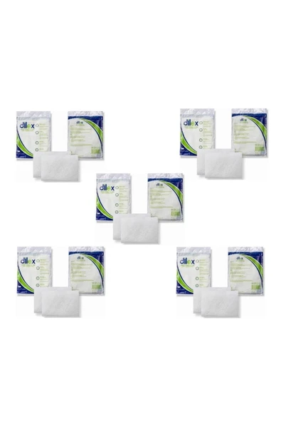 DİLEX Hasta Vücut Temizleme Lifi 10 Paket ürün görseli 1