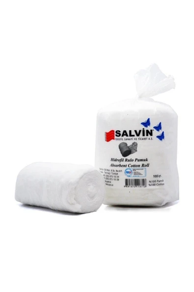 SALVİN Hidrofil Rulo Pamuk 1 Kg 1000 Gr ürün görseli 1