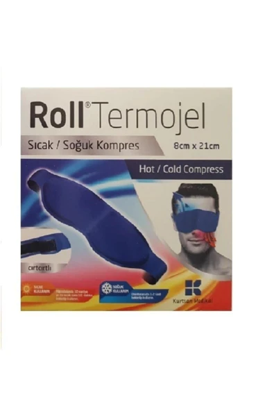 ROLL Termojel Göz Için soğuk Ve Sıcak Kompres 8 X 21 Cm ürün görseli 1