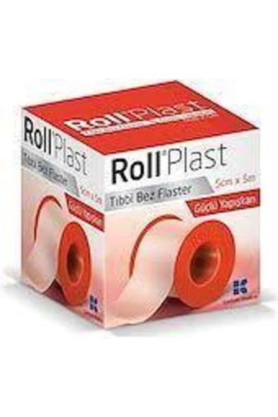 ROLL Plast Bez Flaster 5cm X 5m ürün görseli 1