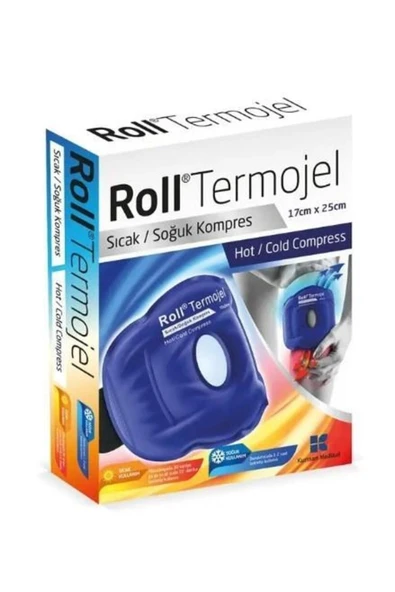 KURTSAN İLAÇLARI Roll Termojel Diz Bölgesi Için Sıcak Soğuk Kompres | 17cm X25cm ürün görseli 1