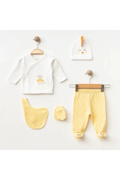 littel kids Little Life 5Li Hastane Çıkışı Kız Bebek Sarı ürün görseli 1