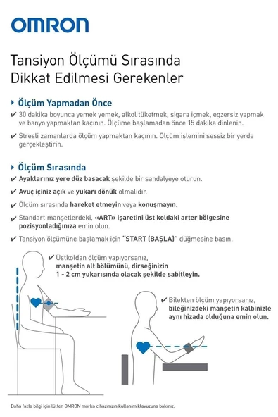 OMRON M2 Basic - Koldan Tansiyon Ölçer - Resim 6