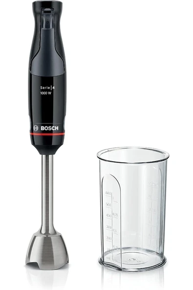 Bosch Serie 4 El Blenderı ErgoMaster 1000 W Siyah, Antrasit MSM4B610 ürün görseli 1