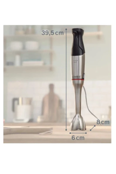 Bosch Serie 6, El Blenderı, Ergomaster, 1200 W, Paslanmaz Çelik ürün görseli 1