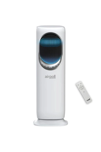 AİRPOLL Airpoll HF02 Uzaktan Kumandalı Sıcak & Soğuk Su ve Buz Hazneli Dikey Vantilatör ürün görseli 1