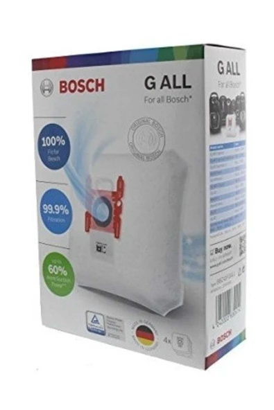 Bosch Type G ALL BBZ41FGALL 4 Adet Toz Torbası ürün görseli 1