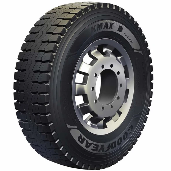 Goodyear 205/75 R17,5 124M/126G Kmax D 3PSF ASFALT ÇEKER Kamyon 2025 ürün görseli 1