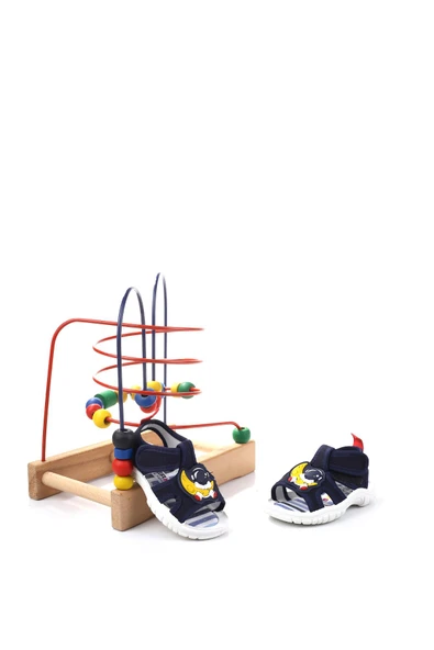Gezer Kids Astronot Desenli Günlük Erkek Bebek Çocuk Sandalet ürün görseli 1