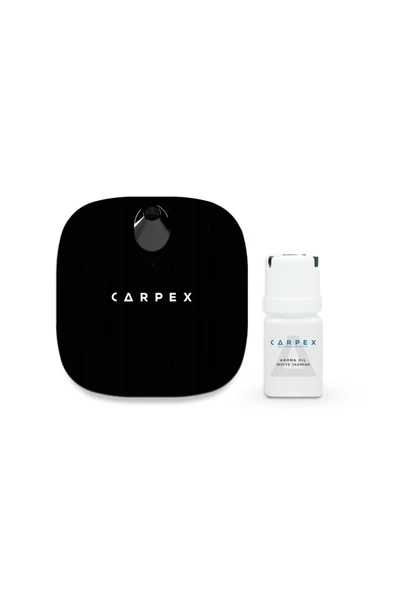 Carpex Micro Koku Makinesi Siyah + White Jasmine Kartuş ürün görseli 1