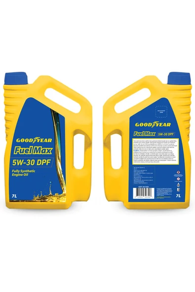 Goodyear Fuel Max 5W30 Lpg'Li Araçlara Uyumlu 7 Lt Motor Yağı ürün görseli 1