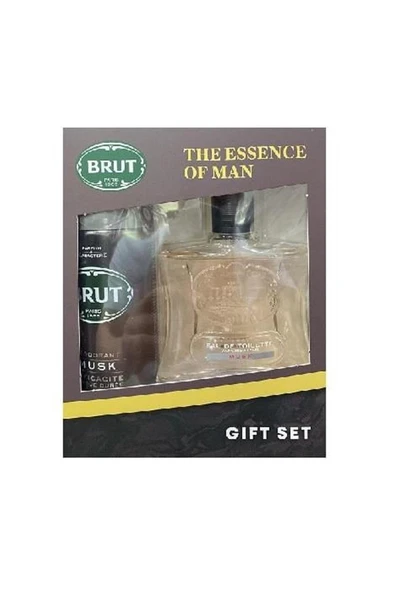 Brut Musk EDT 100 ML The Essence Of Man Gift SET ürün görseli 1