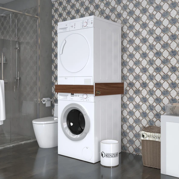 Kenzlife çamaşır&bulaşık makinesi dolabı kakılı cvz 015*074*74 banyo aparatı 70*70 iç hacim ürün görseli 1