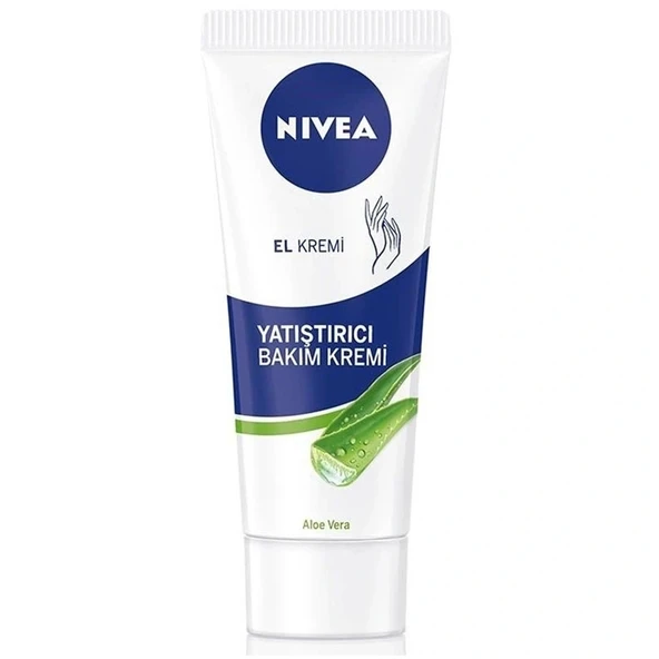 Nivea Yatıştırıcı Ve Nemlendirici El Bakım Kremi Aloe Vera 75 ml ürün görseli 1