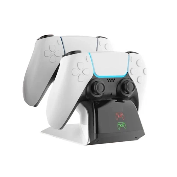 P5102 Ps5/Ps5 Slim/Ps5 PRO UYUMLU ADAPTÖRLÜ Joystick Şarj Stand Dock ürün görseli 1