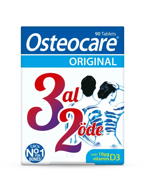 osteocare  orıgınal 3 al 2 öde 90 tablet ürün görseli 1
