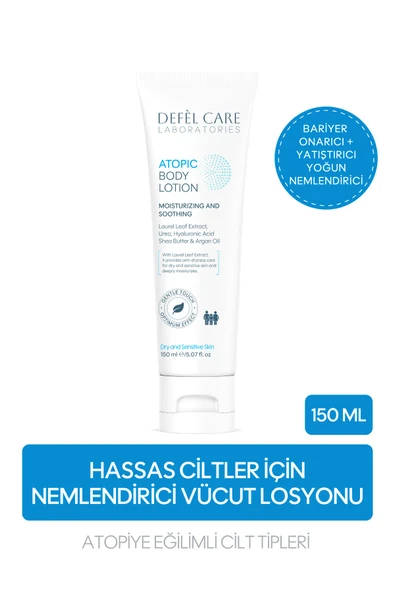 Atopik Ciltler İçin Vücut Losyonu Nemlendirici ve Yatıştırıcı Etkili Krem (150 ml) ürün görseli 1